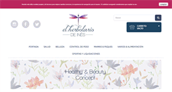 Desktop Screenshot of elherbolariodeines.com